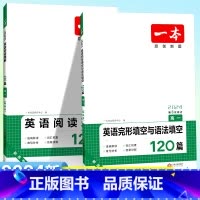 [2本套]英语 完形语法填空+阅读理解120篇(新高考适用) 高中通用 [正版]2024高中语文阅读训练五合一高一高二高