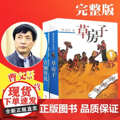 草房子青铜葵花(套装2册)正版曹纯美小说系列 六年级课外阅读书 入选人教社四年级下语文教材 小学生课外阅读书籍