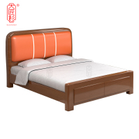 大匠杉 床实木床软包床 1500*2000mmDC385