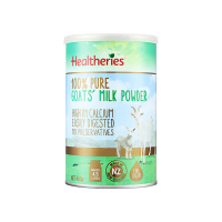 贺寿利Healtheries无膻味高钙纯山羊奶粉 450g 1罐 儿童青少年成人中老年人孕妇新西兰