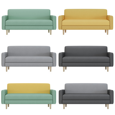 沙发小户型北欧卧室租房服装店小沙发椅网红款现代简约单双人沙发