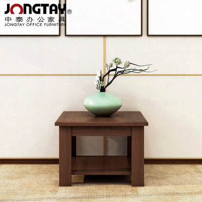 中泰(jongtay)办公家具方茶几新中式茶桌接待室双层茶台边桌边几 J-Q-WGD