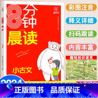 8分钟晨读小古文 小学通用 [正版]抖音同款小学语文阅读理解公式法三段式满分答题公式影片讲解初中基础知识大全基础专项训练