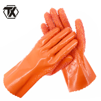 铁迅 浸塑防护洗车手套K62 双