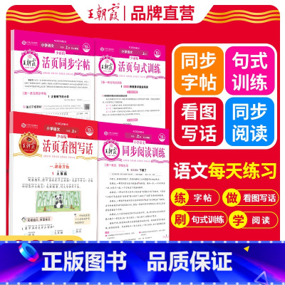 2本[同步字帖+同步阅读] 二年级上 [正版]2024上册活页专项练习阅读理解看图写话1-2年级练字帖每日一练小学3-6