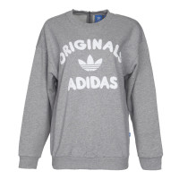 adidas Originals阿迪三叶草2017女子CREW套头衫BS0734