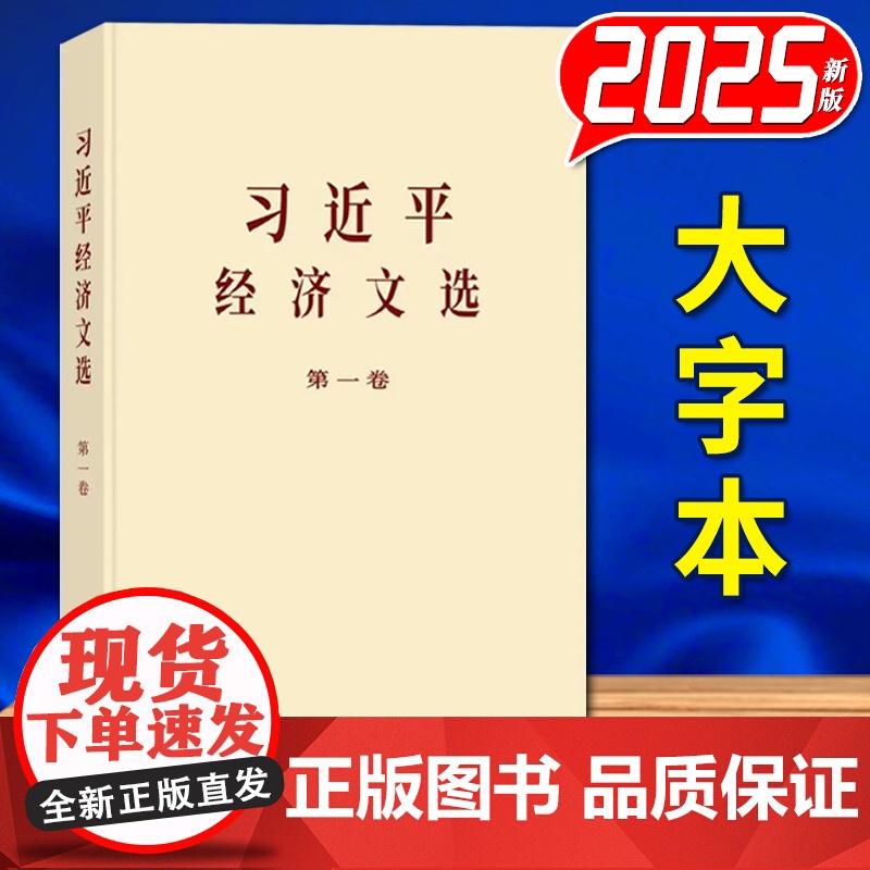 习近平经济文选 第一卷 大字本 中央文献出版社 9787507350807