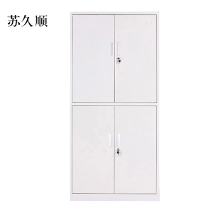 苏久顺钢制资料柜档案柜财务凭证柜带锁储物柜铁皮柜书柜通双节文件柜
