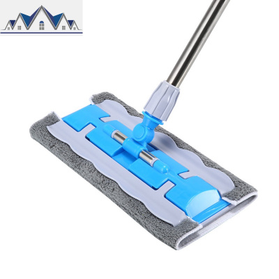 平板拖把家用瓷砖地旋转干湿两用拖地懒人地拖拖布 三维工匠