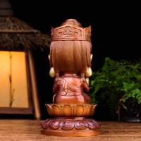 美帮汇虚空藏佛像 生肖属牛属虎守护神菩萨彩铜工艺品摆件