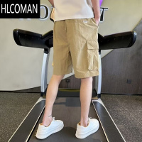 HLCOMAN夏季速干短裤男工装五分裤休闲宽松外穿大裤衩中裤子薄款凉爽男裤