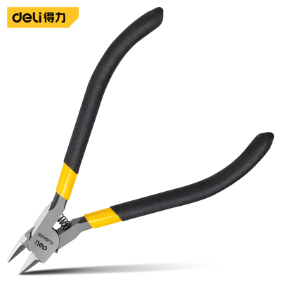 得力单刃模型钳 精密剪角钳水口钳 斜口钳 单刃模型钳(5寸)DL384005 单位/把