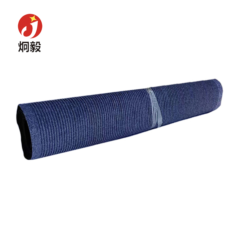 炯毅 卧室大面积铺满可裁剪入户门地垫地毯防滑进门门垫脚垫 双条纹 地毯2米*15米 /卷