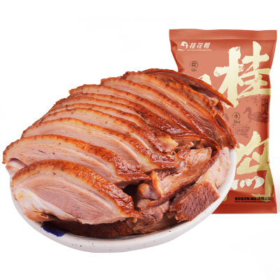 [中华特色]桂花鸭 酱鸭1000g整只送手提袋国产休闲零食卤味小吃南京特产零食
