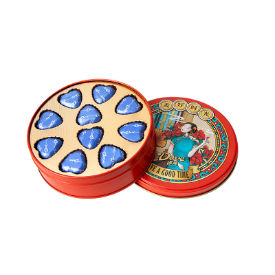 德芙美好时光礼盒巧克力53g盒装情人节年货礼物圣诞节礼美好时光礼盒1盒