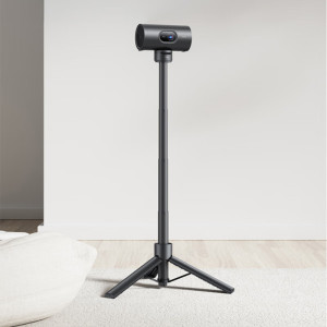 坚果投影(JMGO)投影仪落地伸缩支架家用免打孔升降支架便携易收纳4/1通用接口适配相机/补光镜等多种设备