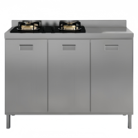 依韵珂不锈钢灶台柜150*55*81cm个