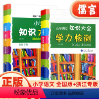 [全国版]知识大全 小学通用 [正版]小学语文知识大全人教版全国通用浙江专版一二三四五六年级小升初资料包知识大集结基础知