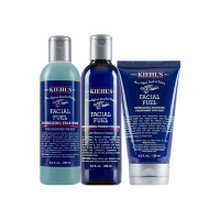 科颜氏(Kiehl's)男士焕活护肤礼盒(洁面啫喱250ml+爽肤水250ml+保湿乳液125ml)