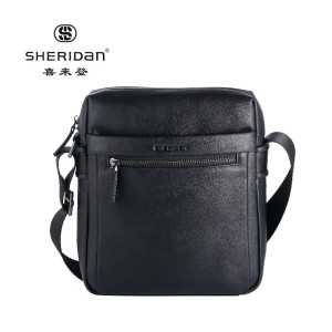 SHERIDAN喜来登男士商务牛皮单肩包 NL221237S