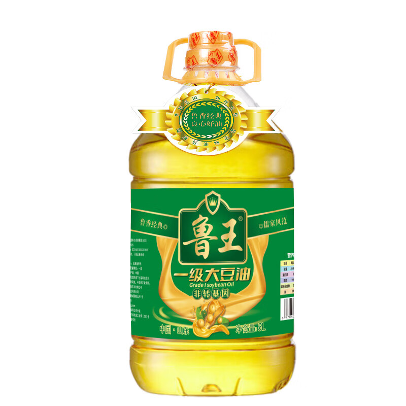 鲁王 一级大豆油非转基因 5L