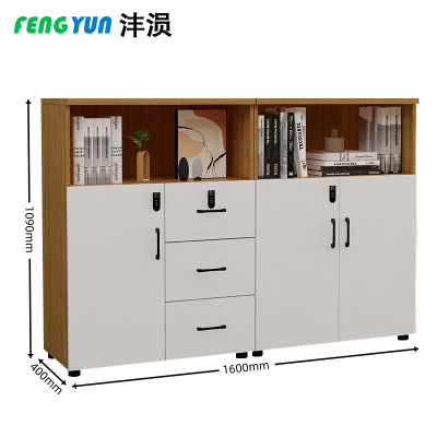 沣涢 隔断柜 办公柜 矮柜 3门3抽 个