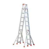 茉冉 铝合金升降人字梯 8米/架
