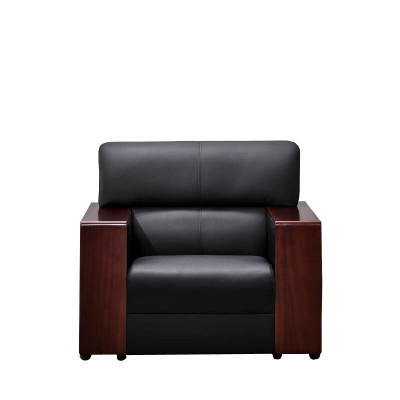晋舰 办公沙发办公室洽谈沙发组合商务接待会客沙发 西皮单人位