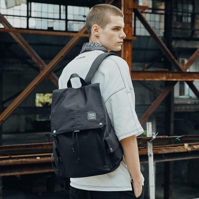 马克华菲大容量背包男双肩包旅行包电脑轻便时尚简约书包牛津布双肩背包男