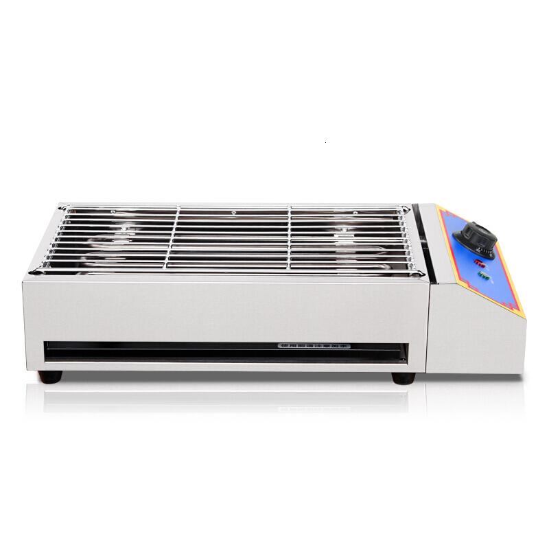 电烧烤炉商用家用无烟电热烧烤炉不锈钢电烤炉烤串烤肉