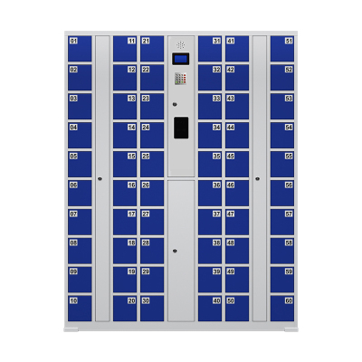 臻远 ZY-SJGB-36 手机充电柜寄存柜电子设备管理柜存包柜 60门刷卡款