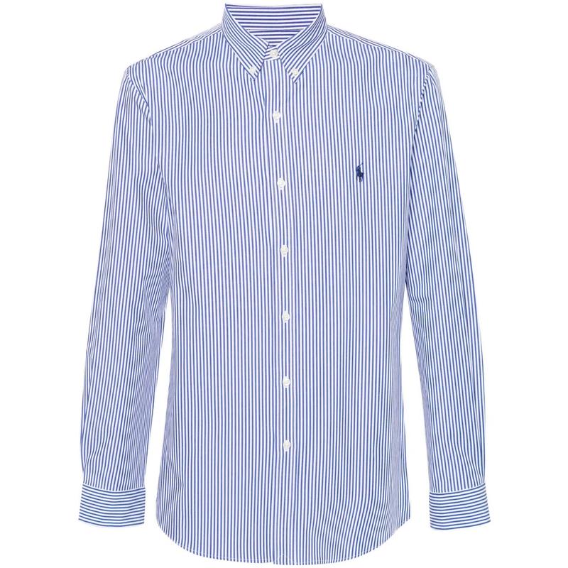 polo ralph lauren男士棉弹力修身长袖衬衫商务休闲百搭通勤服装