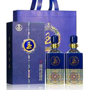 五粮液 玉酒 宝石蓝 52度555ml*6瓶 一箱 浓香型白酒