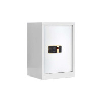 鑫升顺保密柜财务档案柜文件柜办公室资料储物柜保险柜电子密码国保锁单门白色--指纹密码锁