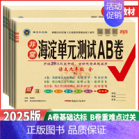 历史 人教版 九年级/初中三年级 [正版]2025新版 海淀单元测试AB卷9九年级语文数学英语物理化学历史道德与法治人教