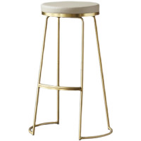 域赢 北欧吧台椅家用脚凳子可摞叠现代简约酒吧咖啡厅奶茶店椅子