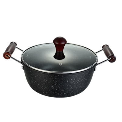 巴尔德慕尼黑麦饭石两件套BT-1002 炒锅30CM+汤锅24CM 单位:套