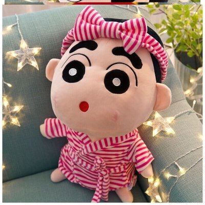 立体超软人偶男宝宝男童一体布偶小号车载娃娃摆件毛绒后窗车公仔粉色浴袍（圆眼睛）L4145厘米（送衣服代写卡片）