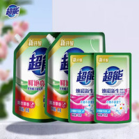嘉创优品 超能洗衣液薰衣草香味持久除菌袋装 新老包装随机发货 1kg*2袋+500g*2袋 共6斤