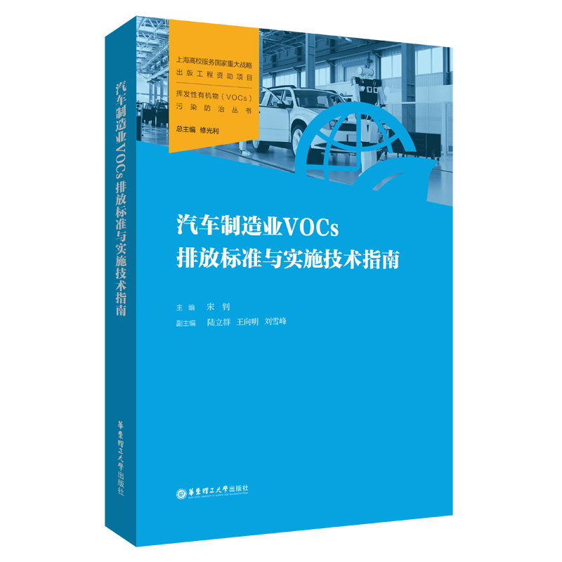 音像汽车制造业VOCs排放标准与实施技术指南宋钊
