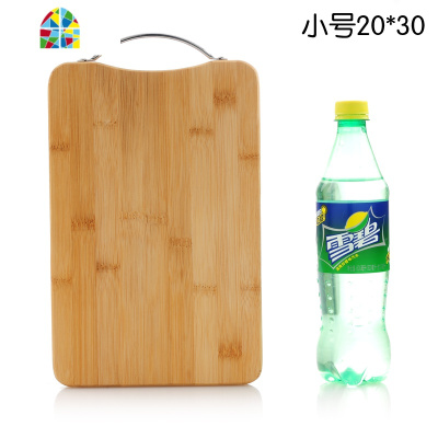 家用厨房切菜板竹菜板大号粘板实木小砧板刀板占板和面板案板 FENGHOU 26*36中号