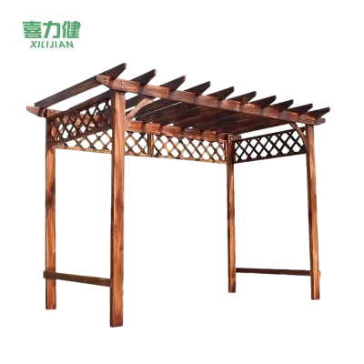 喜力健 防腐木长廊葡萄架 4*3*2.6M 套