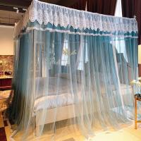 美帮汇夏季廷蚊帐1.8m床1.5m家用简约2米落地支架1.2米床公主风三开