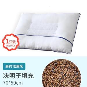 家柏饰(CORATED)家纺决明子枕头一对装家用情侣凉枕芯单人学生宿舍简约