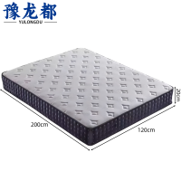 豫龙都弹簧床垫1.2m张