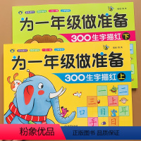 [正版]学前300字汉字描红本全套2本3-4-5-6岁儿童写字练字帖幼小衔接练字帖认字带笔画笔顺幼儿园大班中班升一年级