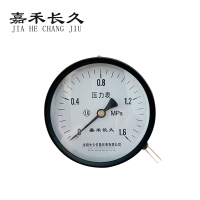 嘉禾长久 轴向压力表 Y100Z 0-1.6MPA 块