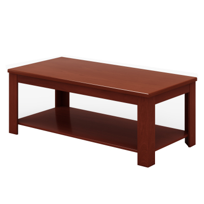 臻远ZY-SY-242 实木贴皮长茶几