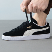 彪马(PUMA)男鞋女鞋新款情侣运动鞋翻毛皮板鞋复古经典休闲鞋低帮板鞋 399103-01 ZP