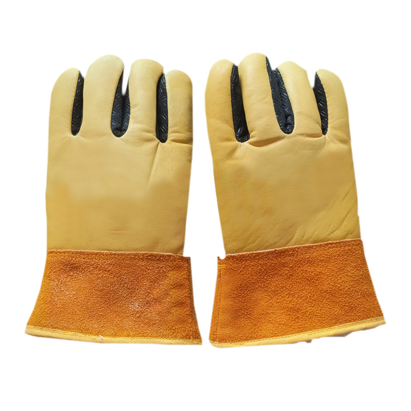 路盈顺 羊皮加厚防寒手套 均码 双